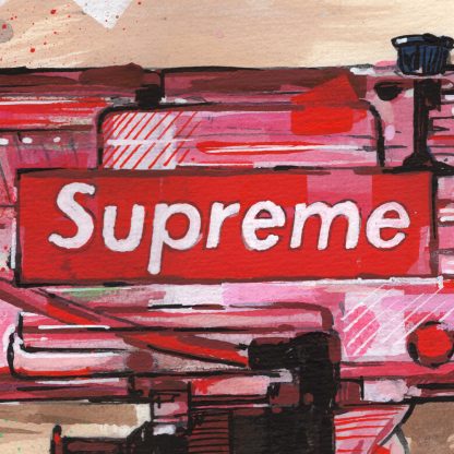 Supreme SupremeNY supremeNYC supremewatergun watergun UZI UZIart supremelogo supremeclothes art gunart