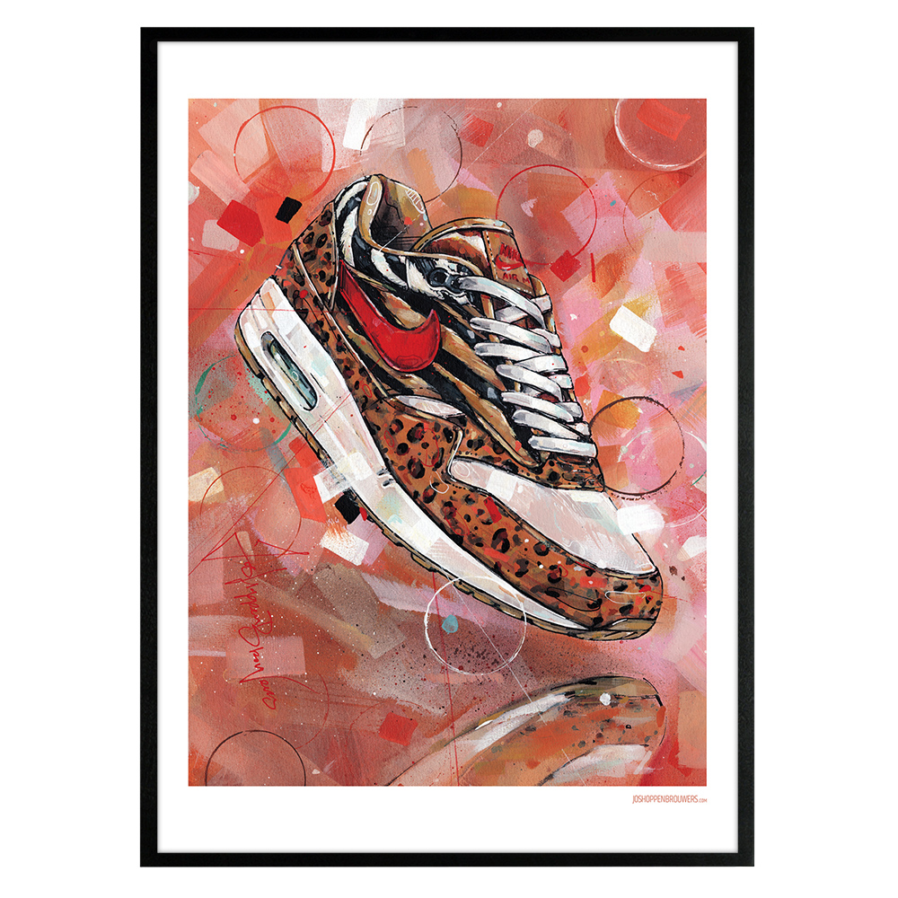 Nike air max 1 Animal pack  print (50x70cm) – Jos Hoppenbrouwers art